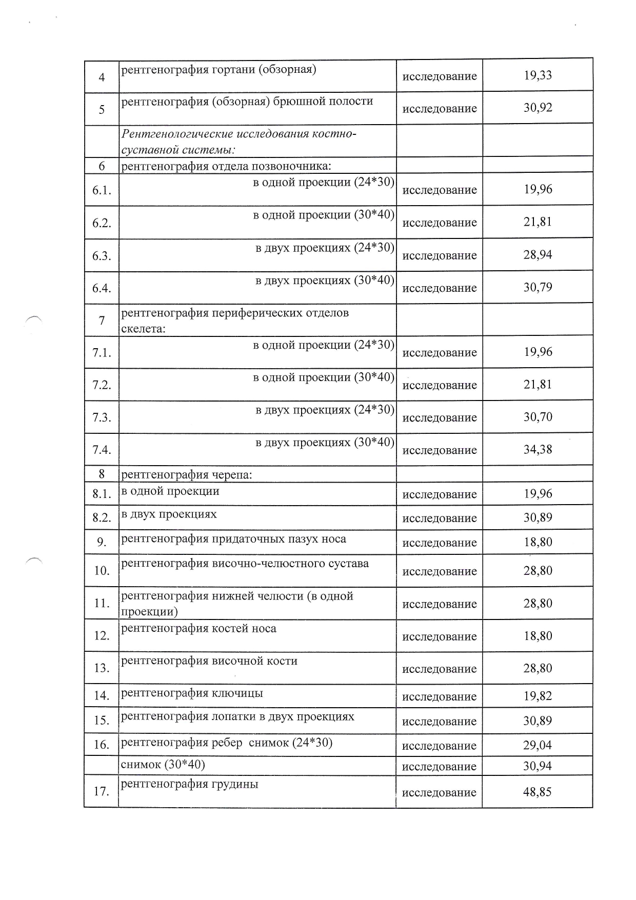 Прейскурант от 01.03.2024 page 0004
