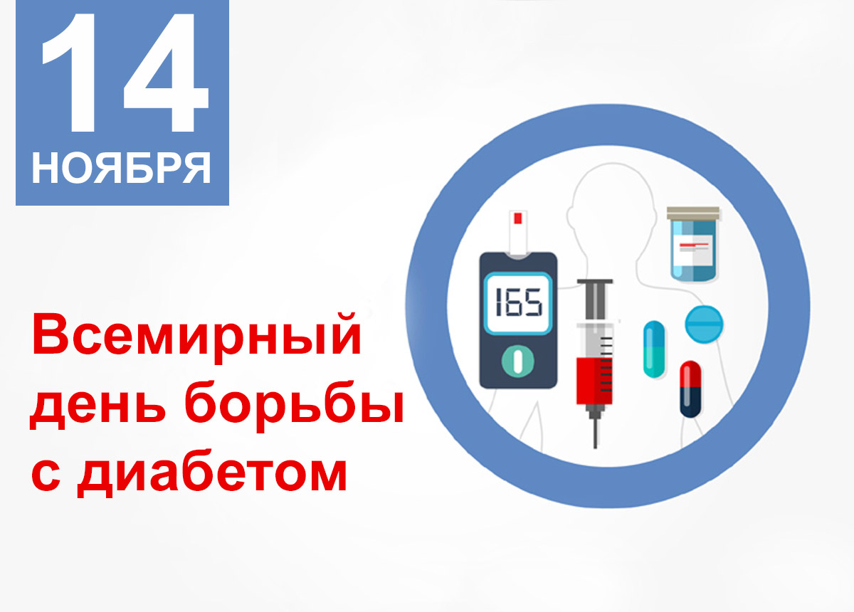 14 ноября - Всемирный день диабета