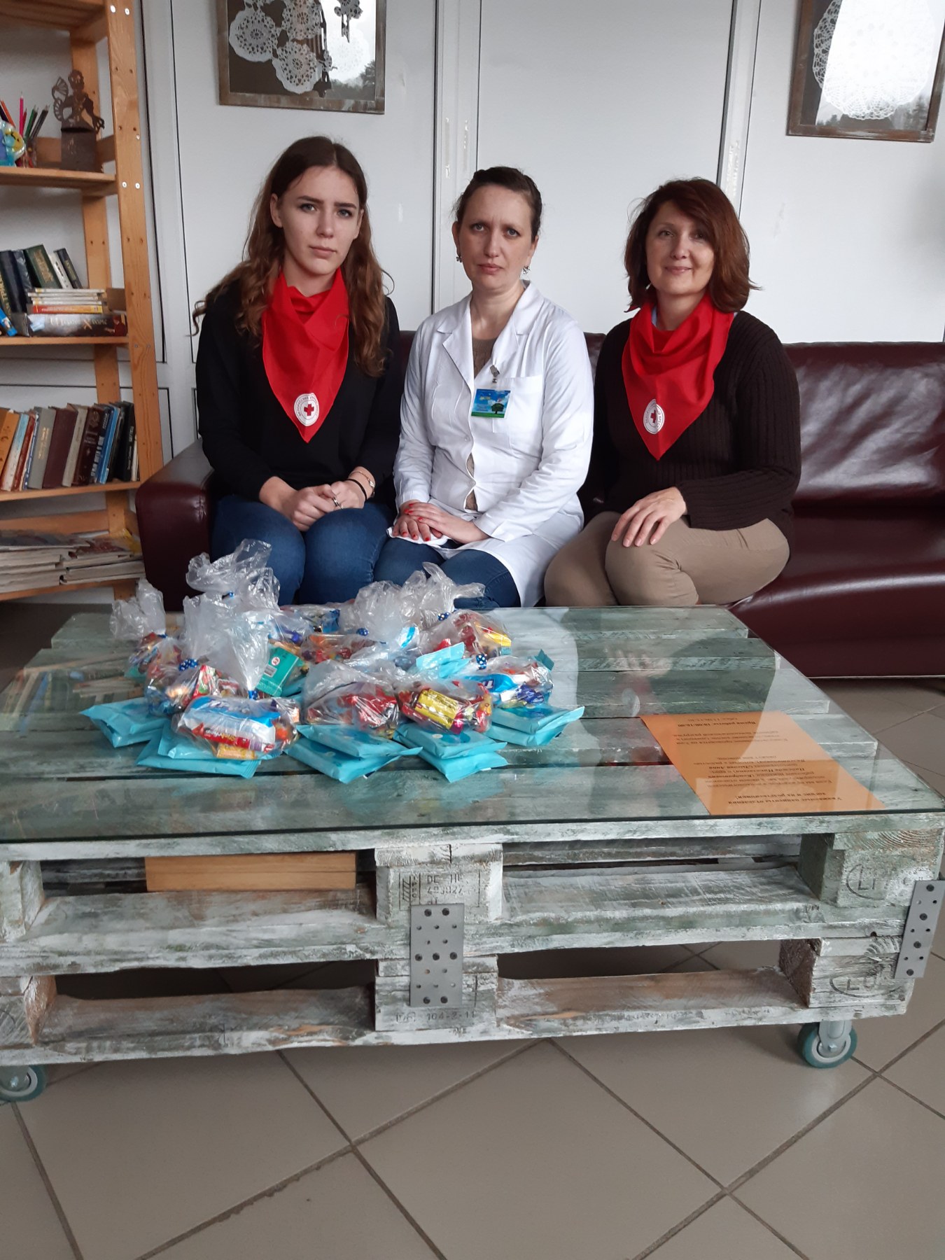 Гродненская областная организация Белорусского Общества Красного Креста посетили отделение хоспис